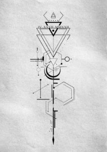 Geometric Tattoo Designs in Navi Mumbai Dotline Tattoo Studio 