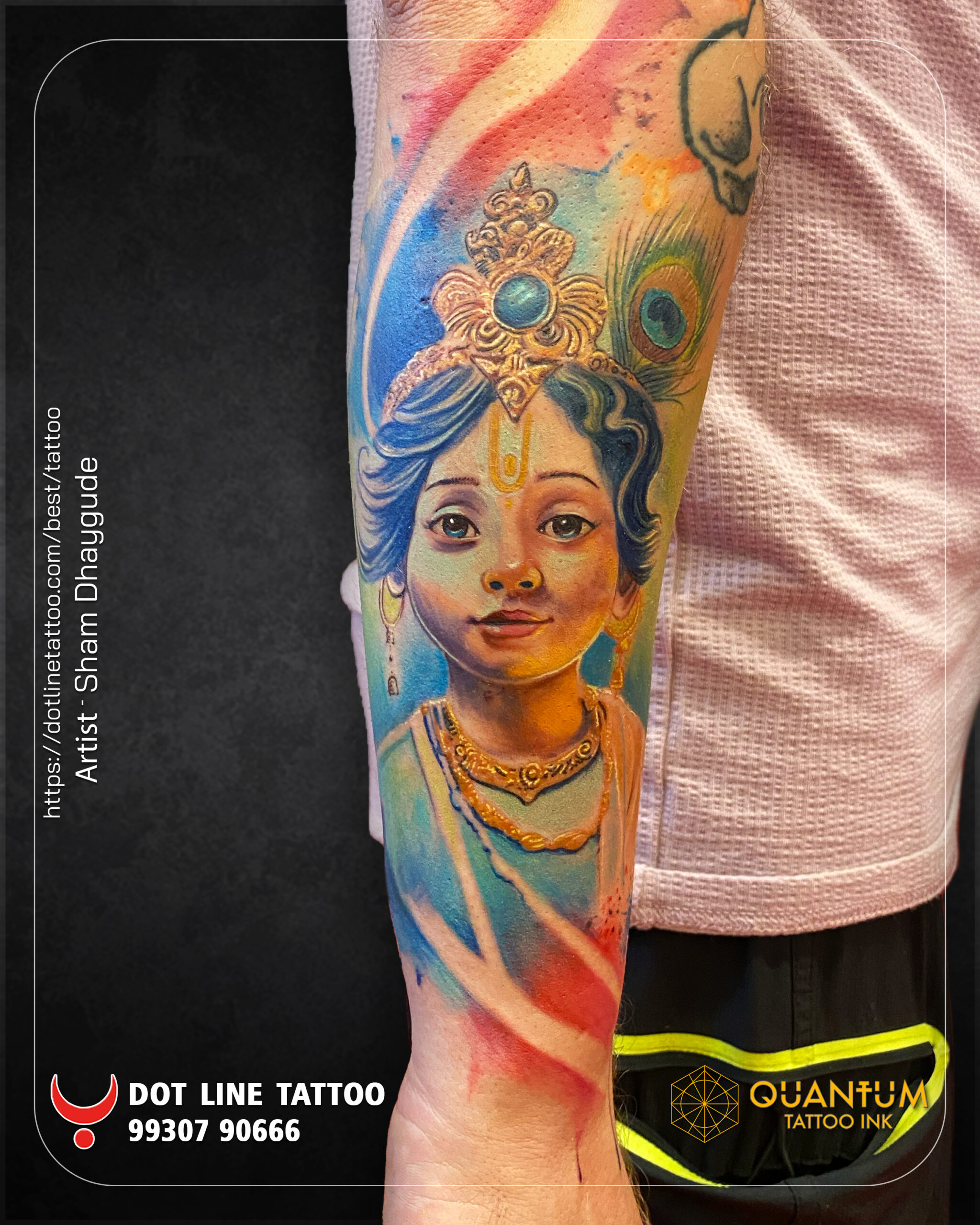 Watercolor Tattoo Designs in Navi Mumbai