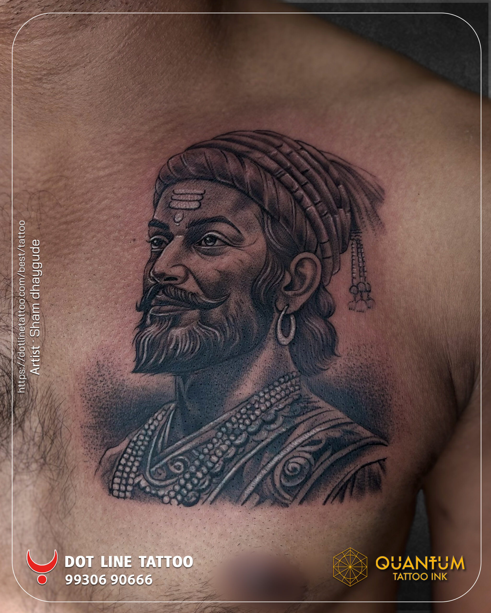 Shivaji Maharaj Tattoo
