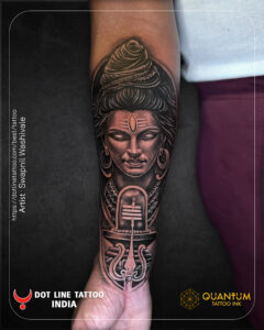 Shiva Tattoo in Navi Mumbai – Dot Line Tattoo Studio