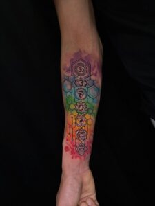 Chakra Alignment Tattoo