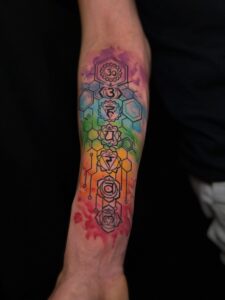 Chakra Alignment Tattoo