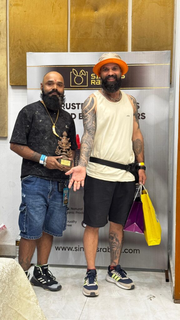 🏆 Sunil Washivale Wins 1st Prize at Kathmandu Tattoo Convention